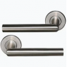 Poignées de porte minimalistes inox ou acier | Alia Nature