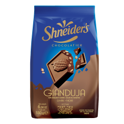 Tablette de chocolats Gianduja